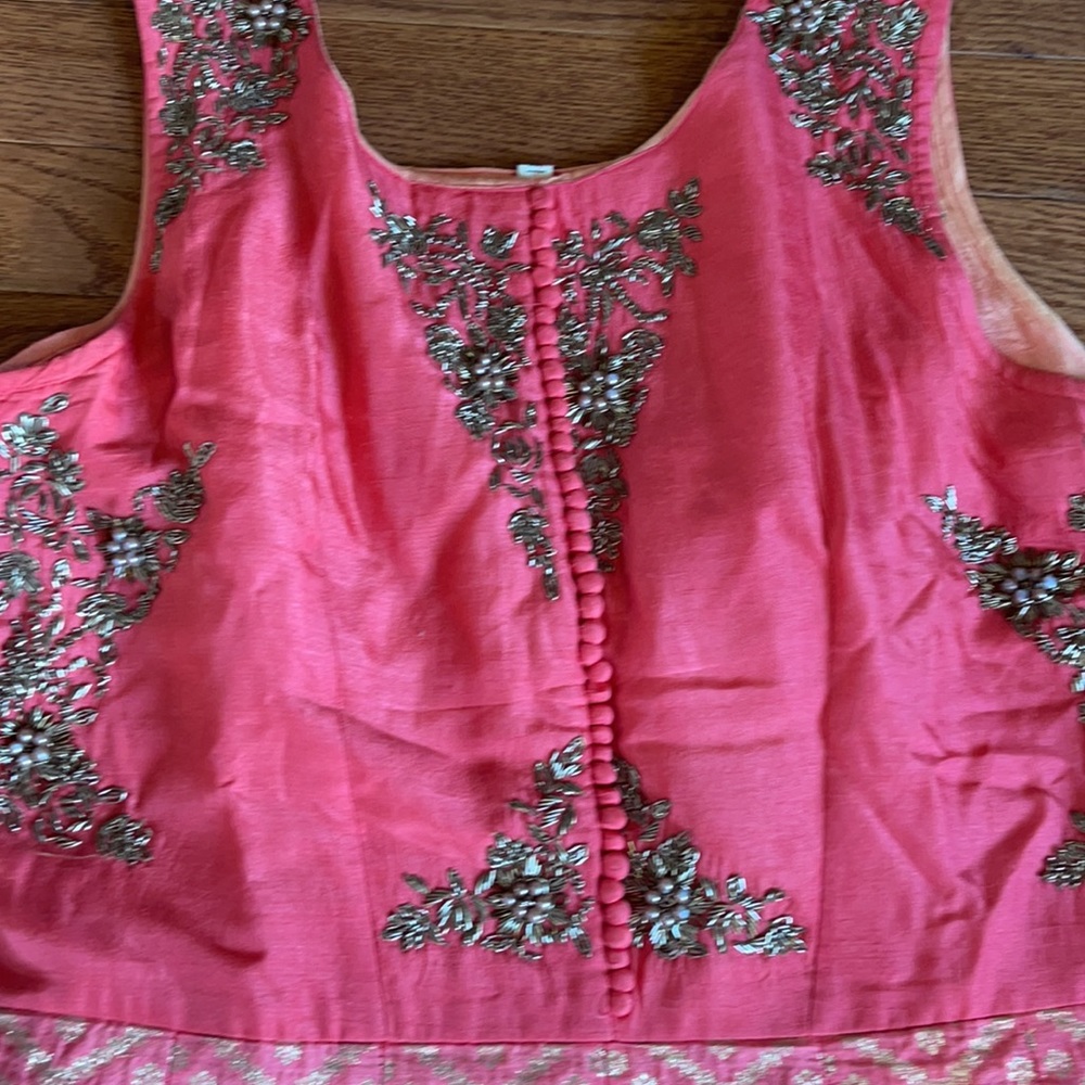 Beautiful brocade evening gown